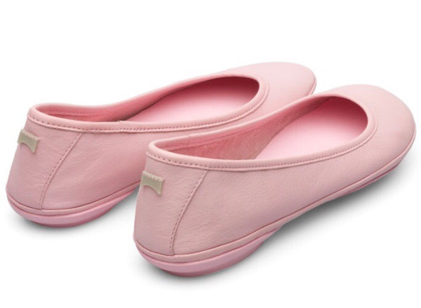 Camper Ballet Style Flats in Soft Pink Leather, Our Beautiful Price $149