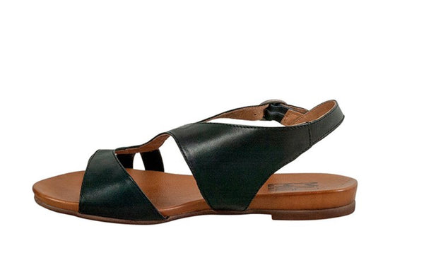 Miz Mooz Ashe Sandals In Black Leather $139, Our Beautiful Price $99