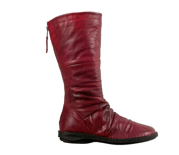 Miz Mooz Prima Boots in Red Leather $239, Our Beautiful Price $199