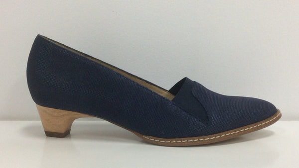 France Mode Xefir in Navy  Leather $191, Our Beautiful Price $159