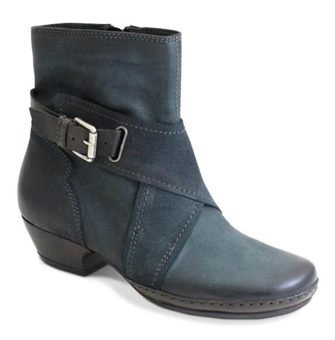 Miz Mooz Elwood Blue in Leather and Suede $285, Our Beautiful Price $159
