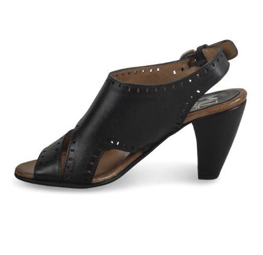 Miz Mooz Pasco Sandals in Black Leather$209, Our Beautiful Price $169